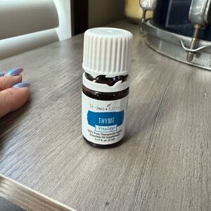 2 for $10: Young Living Thyme vitality Pure Essential Oil 5ml, Open 85% Full